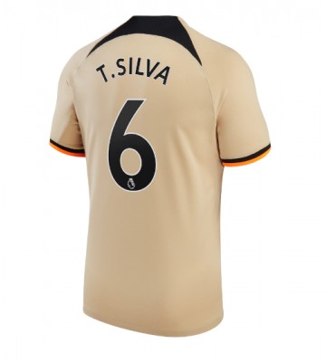 Chelsea Thiago Silva #6 Tredjedrakt 2022-23 Kortermet